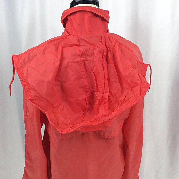 Saddlery Windbreaker Jacket Womens Size Small Convertible Hood Waterproof - Picture 7 of 9